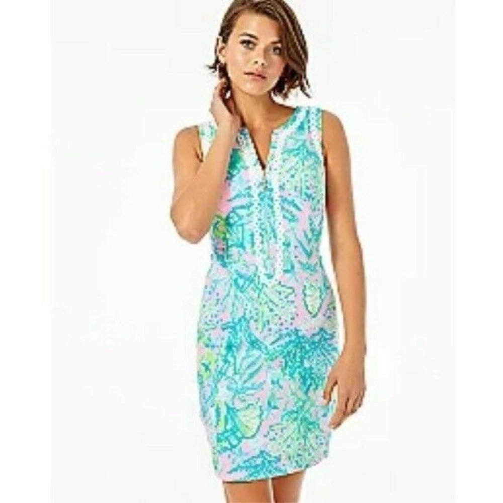 Lily Pulitzer Delilah Shift Dress Sz 0 NWT Hard to Find!!